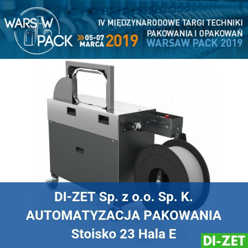 Targi Warsaw Pack 2019 Prezentacja wiązarki specjalistycznej SMB ENA